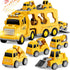 FunMission Toddlers Construction Toys for Kids 3-9 Year Old5 in 1 Friction Power