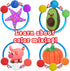 Party Pack - 80 Colorful Non-Toxic Mini PlayDough Containers for Creative Fun - Safe & Educational Gift
