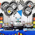 6 Pcs Large 30 Inch Race Car Wheel Balloons for Birthday Party Race Car Theme Decorations