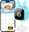 GEARit Baby Monitor with Camera & Audio 2K Video with Motion & Crying
