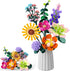Booyuer Flowers Bouquet Building Set, DIY Home Offic Botanical Bouquet Decoration Kit, Creative