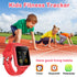 Cosjoype Kids Smart Watch Gift for Girls Age 6-12, 24 Puzzle Games, HD Touch Screen, Music Player, Pedometer