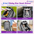 HippoBaby Waterproof Baby Car Seat Cover | Windproof Carseat Cover for Babies | Infant Car Seat Cover for Boys, Girls