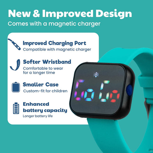 V2 Potty Training Watch for Kids A Water Resistant Potty Reminder Device for Boys & Girls to Train Your Toddler
