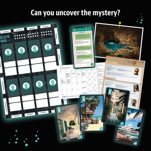 1 5 Masters of Crime: Rapture - A Modern Murder-Mystery Game for to Players