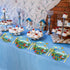 96 Set 24 gisgfim Pcs Train Plates and Napkins Party Supplies Train Birthday Party Tableware Train Theme Party