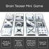 Party Favor Games Balance IQ - 12 Cube Puzzle Stocking Stuffers for Kids and Adults