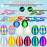 12Pcs 3D 8.86inch 3D 12Pack Printed Dragon Eggs Mini Dragon Eggs with Dragon Inside Printed Toys Dragon Toys for Kid