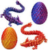 YXOTJHS 2Pcs 3D Printed Dragon, Dragon Eggs with Dragon Inside, 8.7 Inch Dragon