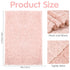 Hahafelt 6 Pack 30 40 Inches Cozy Baby Fleece Blanket Bulk Heart Checkered Baby Blanket x Soft Fuzzy Throw Blankets