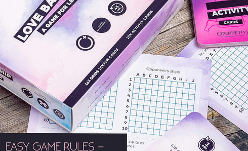 OpenMity Love Battleship Game for Lesbian Couples - Fun Date Night Ideas
