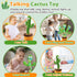 Dancing Talking Cactus Toy, Toddler Baby Toys for Boys Girls Gifts Singing Mimicking Cactus Toy Recording Repeating What You Say Cactus Baby Toy(Rechargeable)
