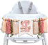 ZAIBIANHAO Fairy High Chair Banner - Mushroom Wildflower Highchair Banner,Yarn Tassel Fairy