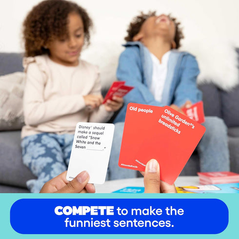 WHAT DO YOU MEME? Grounded for Life - The Ultimate Family Night Game, Family Card Games for Kids and Adults