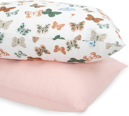 Little Unicorn Standard Pillowcase 2 Pack | Super Soft & Breathable Muslin
