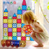Magnetic Blocks, MAGBLOCK Magnetic Tiles for Kids - 3D Magnetic Building Blocks for Toddlers Building Blocks with Clear
