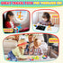 6PC 3 4 5 6 7 8 Sensory Travel Toys for Toddlers Kids Autism Airplane Car Travel Activities Toy Road Trip Essential