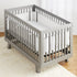 3mm 4FS 3 4 BreathableBaby Breathable Mesh Liner for Full-Size Cribs, Classic Mesh, White (Size Covers or Sides)