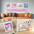 6 2 18 6 6-8-12, goldentime Diamond Painting Kits for Kids - Canvases with Frames, Gem Colors, Diamond Painting Tools