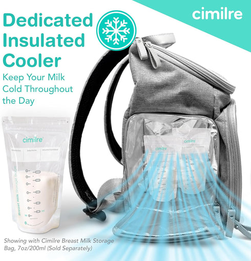 Backpack, 13 12 Journey Breast Pump Stylish & Functional Breast Pump Bag with Plenty of Pockets & Collapsible