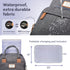 Backpack, Pack RUVALINO Diaper Bag Multifunction Travel Maternity Baby Changing Bags, Large Capacity, Waterproof, Dark
