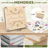 GTQYYF 11"x11" 10 Flower Press Kit Large, Layers Wooden Flower Pressing Kit for Adults & Teens, DIY Bouquet