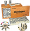 Doublefan Mexican Train Dominoes Set, Double 12 Dominoes Set for Adults, Mexican