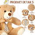 Graduation Gifts 12 Inch Bear Stuffed Animal with Voice Recorder Set
