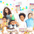 Happy Birthday Bingo Cards - 24 Players Birthday Party Game for Kids, Family Birthday Party Favor