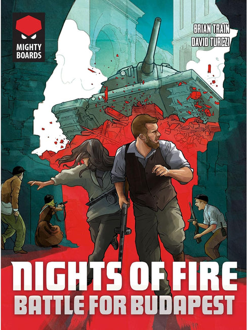 Nights of Fire: Battle for Budapest - Card Driven Board Game, 1956 Soviet Forces Vs Hungarian Revolutionaries