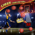 HopeRock Indoor Basketball Hoop for Kids, Over The Door Mini Hoop with LED Scoreboard