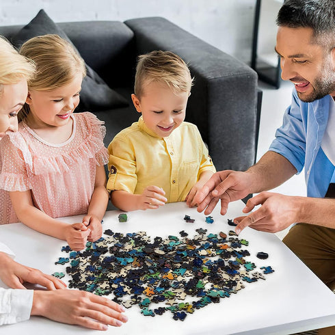Jazcimdo (11.2 14.1in, 270pcs) Wooden Puzzles for Adults, Unique Animal Shaped Wooden Jigsaw Puzzles for Adults, Wood