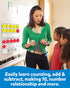 Coogam Magnetic Ten-Frame Set, Math Manipulative EVA Number Counting Games for Kindergarten Classroom Kids 3-5