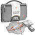 PZU Portable Diaper Changing Pad - Changing Pad Portable with Wipes Pocket,