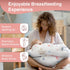 PILLANI Nursing Pillow for Breastfeeding & Bottle Feeding, Original Breast Feeding Pillow for Mom & Baby, Removable