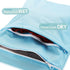 6 Pack Kenning Wet Dry Bags Waterproof Reusable Cloth Diaper Storage Pouches with Double Zipper Compartments