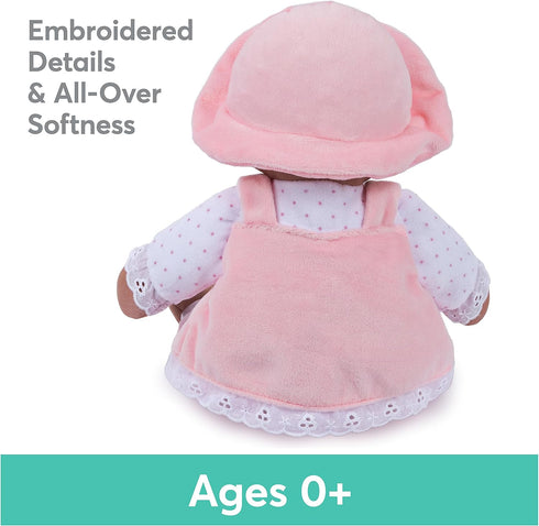 GUND Baby My First Dolly - Plush Doll for Babies and Toddlers, Pink/White, 13”