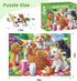 VOLUVOLU 100 6-8 8-10 100 3-5 Adults-15 19 Piece Dog Puzzles for Kids Ages - Picnic Puppy Jigsaw Puzzles - Piece Senior