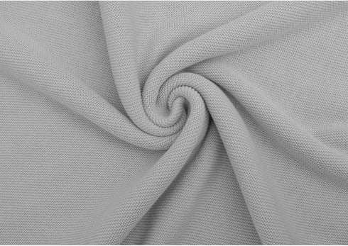 Cozy 33.5" 31.5", Lilax Cotton Knit Receiving Blanket, Warm Swaddle Cuddle Stroller Crib Blanket for Newborns Infants
