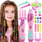 Yoloflix Hair Braiding Machine, Hair Salon Toys for Girls with Braider, Beads,