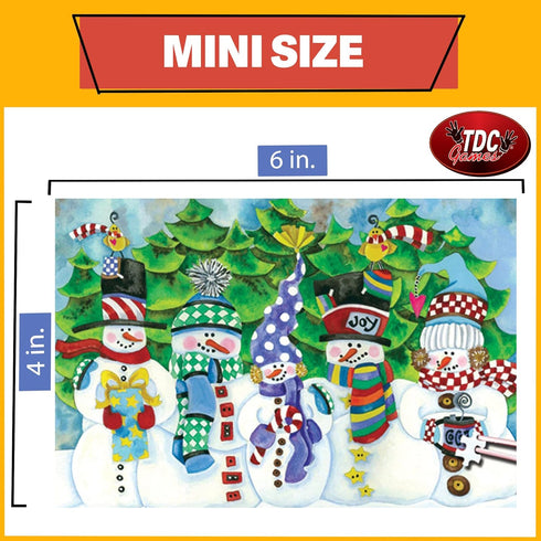 TDC Games World's Smallest Jigsaw Puzzle - White Christmas