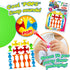 JA-RU Such Fun Mini Suction Stackers, 14 Units per Pack, STEM Educational Learning Autism Sensory Toys