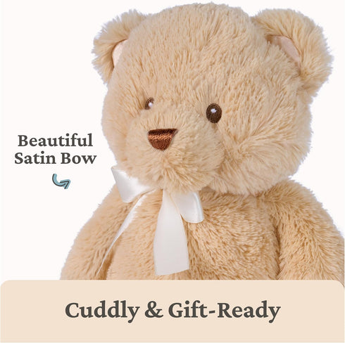 10 GUND Baby My First Teddy Bear, Ultra Soft Animal Plush Toy for Babies and Newborns, Light Brown/Tan