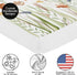 Sweet Jojo Designs Fitted Baby Crib Sheets (Multicolor Boho Floral) for Girls, Infant Nursery, Toddler Room - Standard