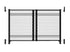 Ingenuity Doorway 42W Series Dog and Baby Gate, Indoor Outdoor, Won't Rust