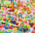 150 Pack Animal Erasers for Kids, Bulk Pull Apart Erasers, 3D Puzzle Erasers for Classroom Rewards