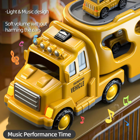 Beby Buty 5 1 3-5, Bulldozer 2 3 4 5 in Construction Trucks Cars Toys for Toddlers Boy Toddler Car Truck Toys
