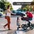 Stroll Handle Extension Bar, Universal Stroller Handle Extender - Fits All Types, Easy to Install, Extends by 5.5 Inches