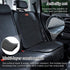2-in-1 Siivton Car Seat Protector & Kick Mat with iPad Holder - Kids Backseat Organizer with Touchscreen Pocket