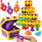 Coogam Alphabet Learning Toys for Toddlers, 26pcs Surprise Letters Treasure Locks with